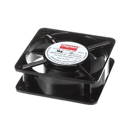 Misc Hardware Axial Fan, Square, 4-11/16in H, 115/95 Cfm 6KD75